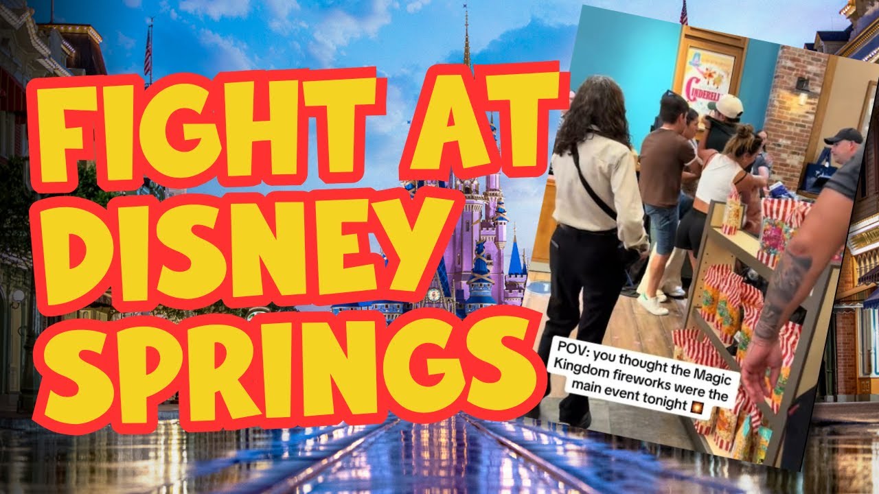 More Bad Guest Behavior As Fight Breaks Out at Disney Springs