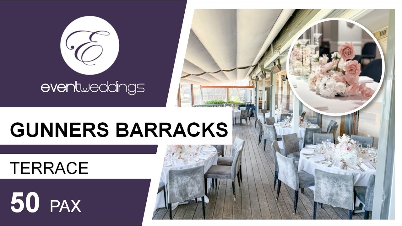 Gunners Barracks, Terrace - Sydney Wedding Venue Walkthrough by Event Weddings