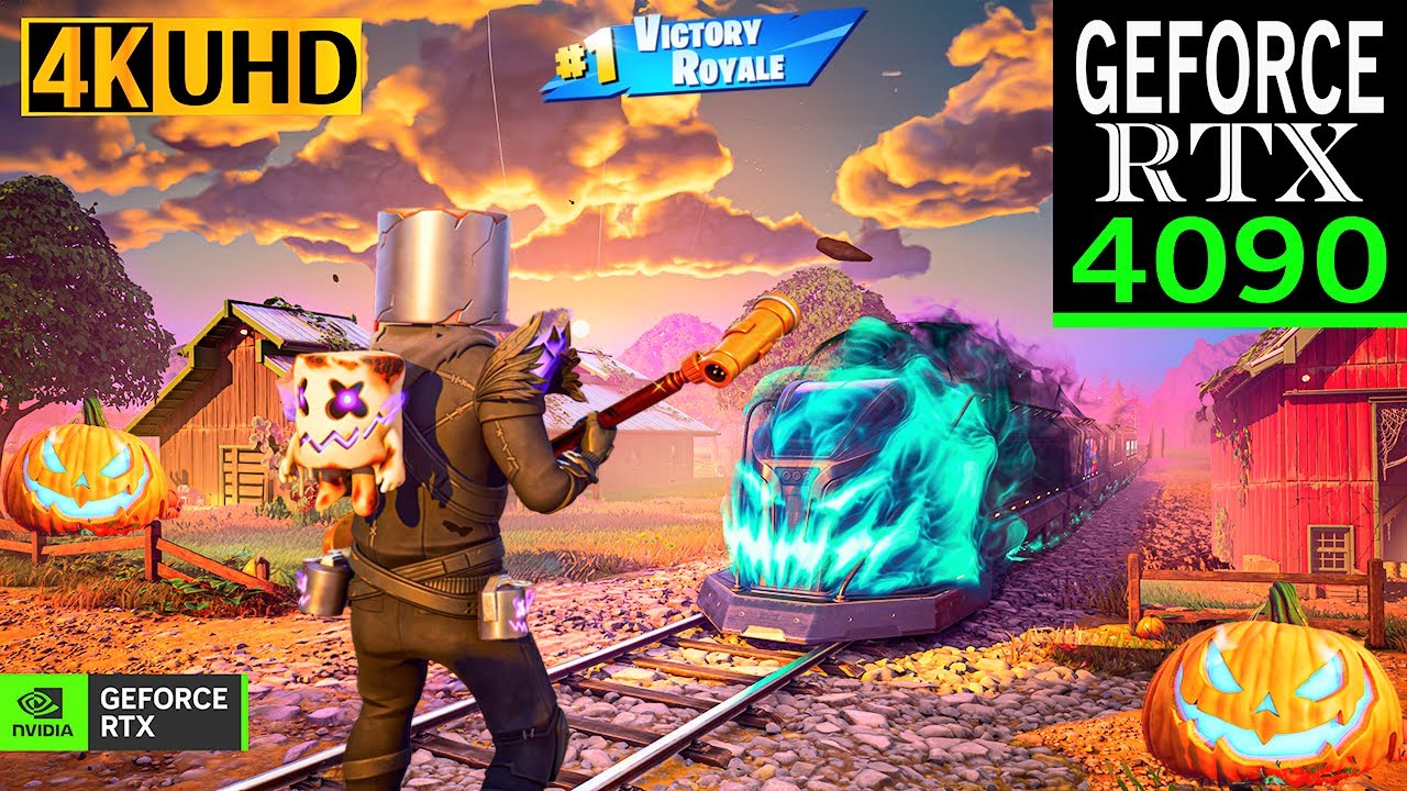 Fortnite Ravemello Skin Gameplay | RTX 4090 4K Max Graphics + RTX ON | Fortnitemares #fortnite