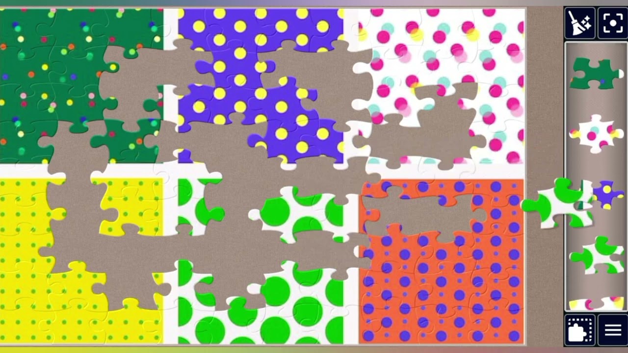 Dot-Mania🔴🟠Mix-up🔵🟢🎉🧩 joyful jigsaw puzzle game 🧩//@jigsawpuzzle45 