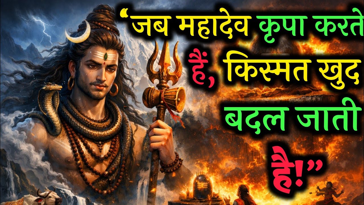 महादेव की कृपा से बदल गई किस्मत | विश्वास की अद्भुत कहानी | सच्ची श्रद्धा की प्रेरणादायक कहानी 