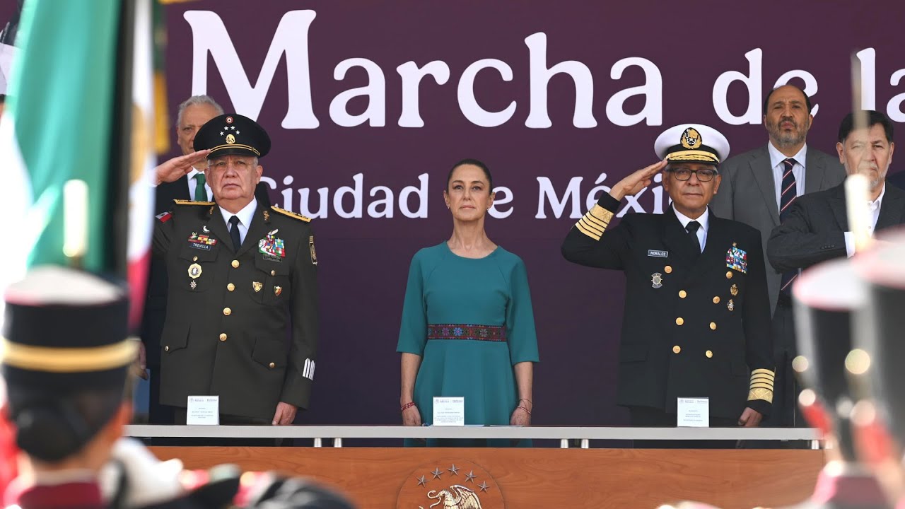 112 Aniversario de la Marcha de la Lealtad. Castillo de Chapultepec, Ciudad de México