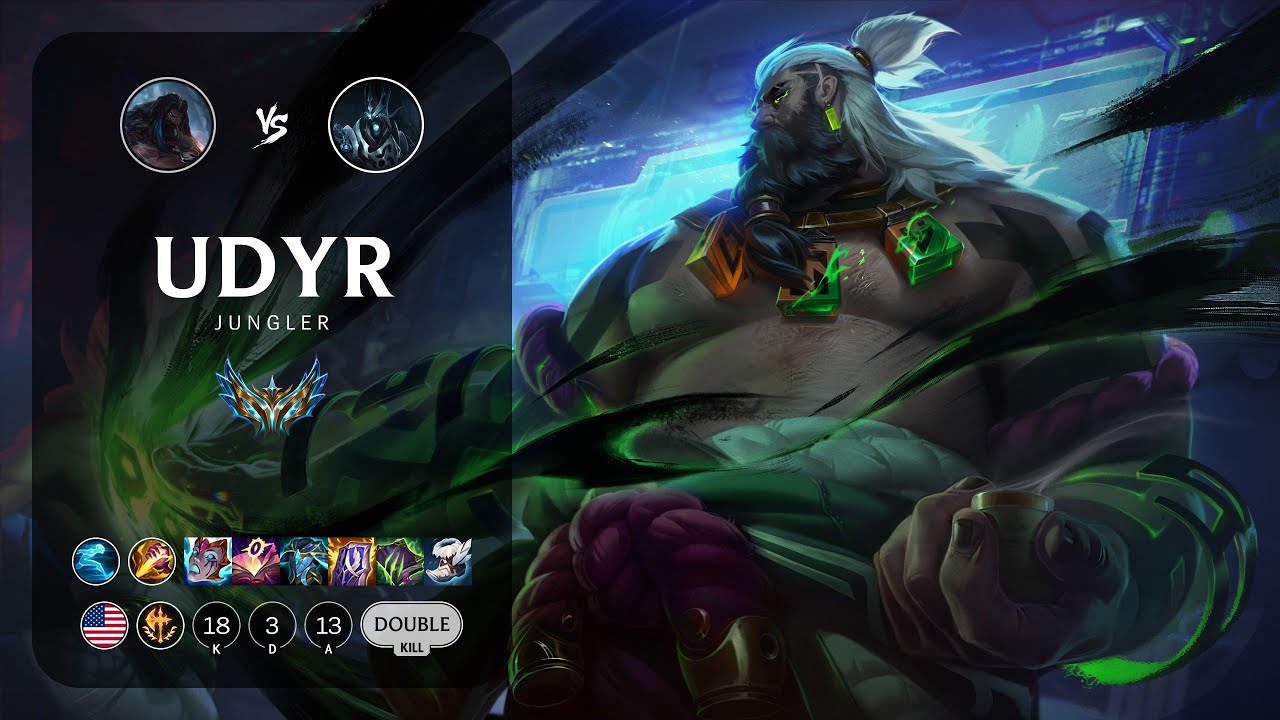 Udyr Jungle vs Karthus - NA Challenger Patch 14.8
