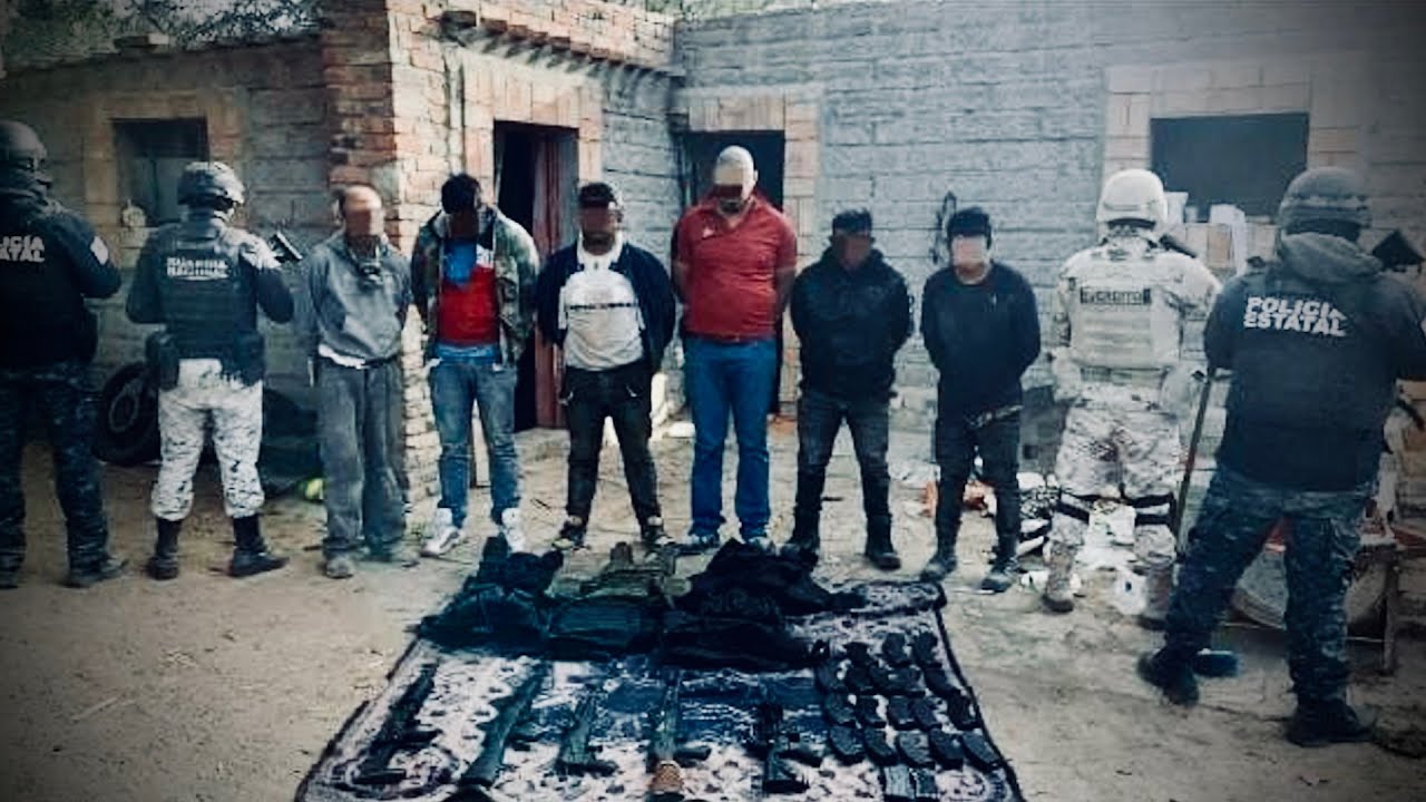 ZAC: Fuerzas de seguridad de Zacatecas detienen a una célula criminal en Villa García