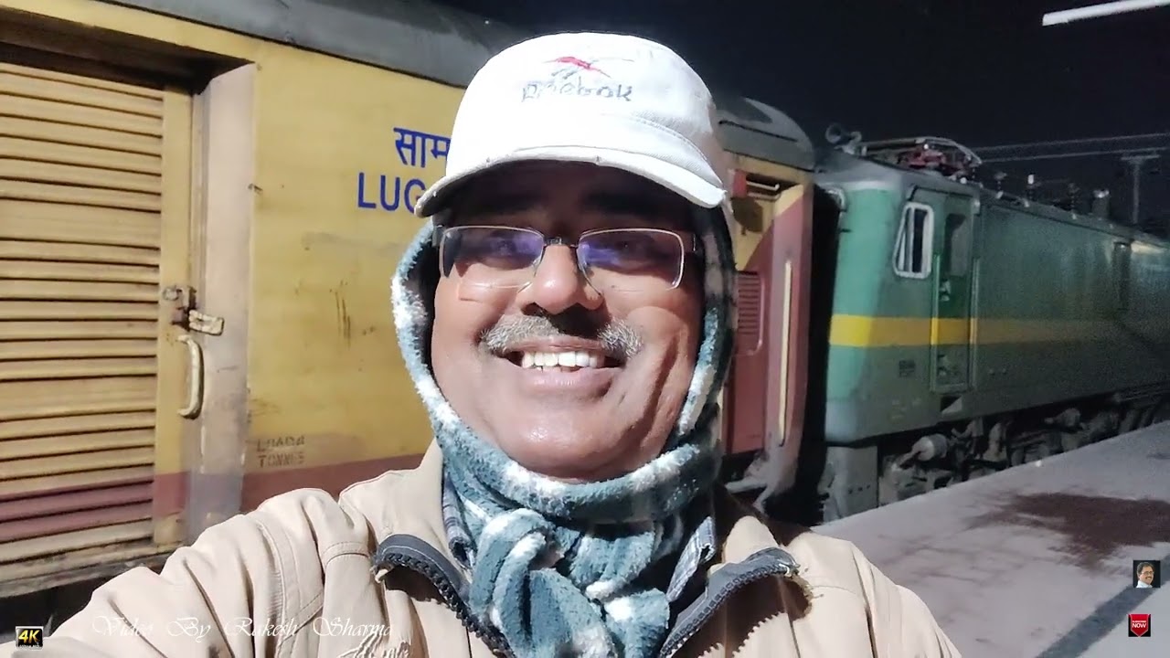 First Day First Show of Bikaner Kachiguda Train 07054 with First E Loco