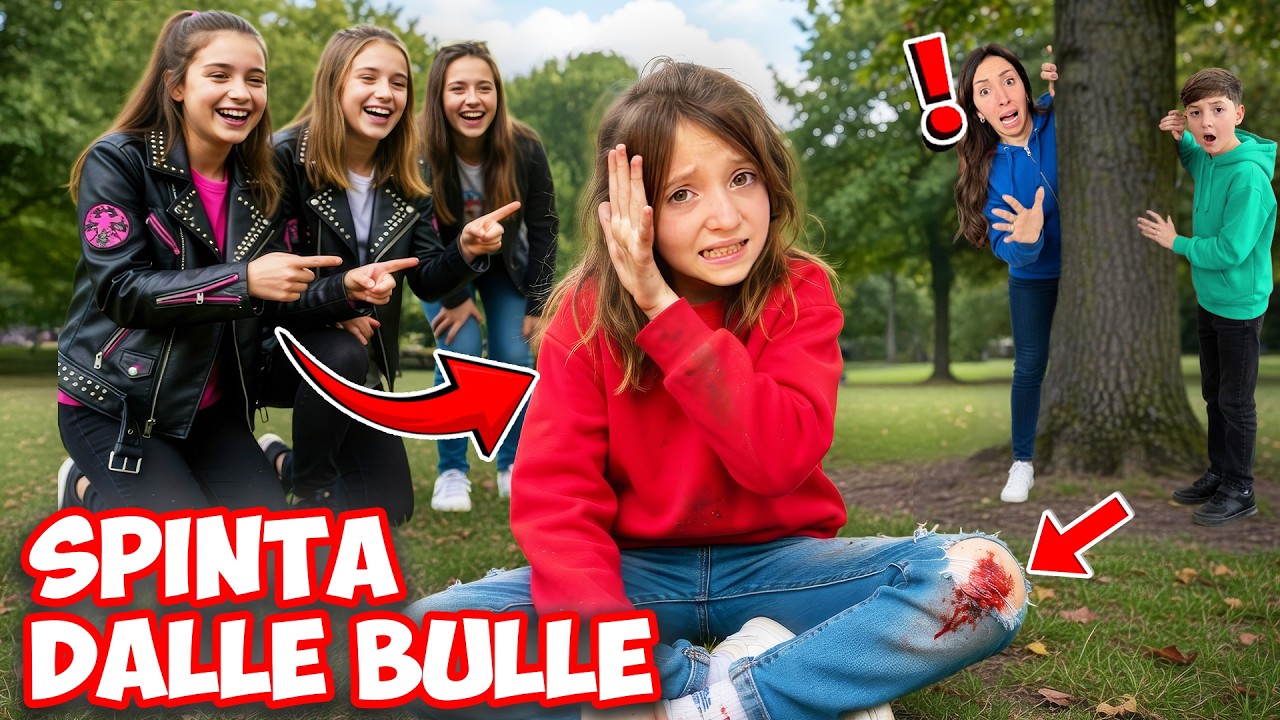 ALICE E LE BULLE MI HANNO SPINTO A TERRA DOPO CHE ABBIAMO LITIGATO A CAUSA DI SUO FRATELLO MIRKO...