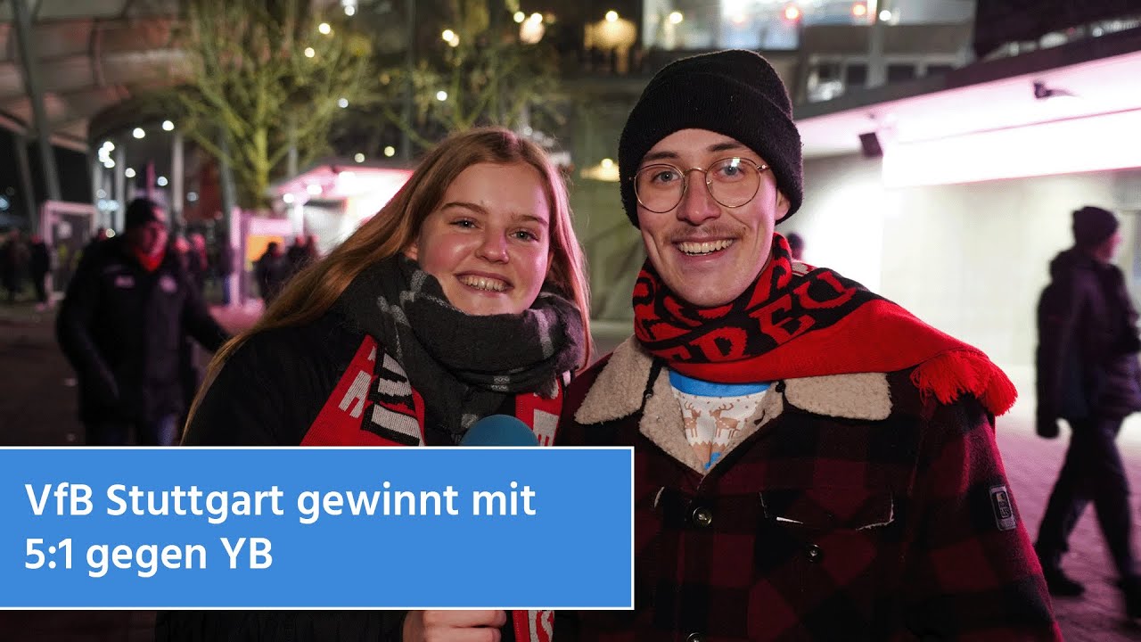 VfB Stuttgart gewinnt 5:1 gegen Young Boys Bern | STUGGI.TV