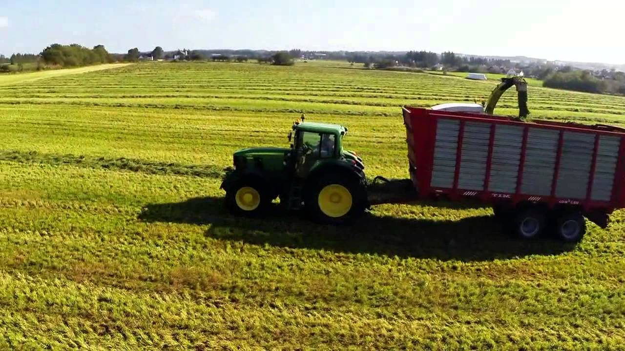 Siloslått på Jæren, sommeren 2014