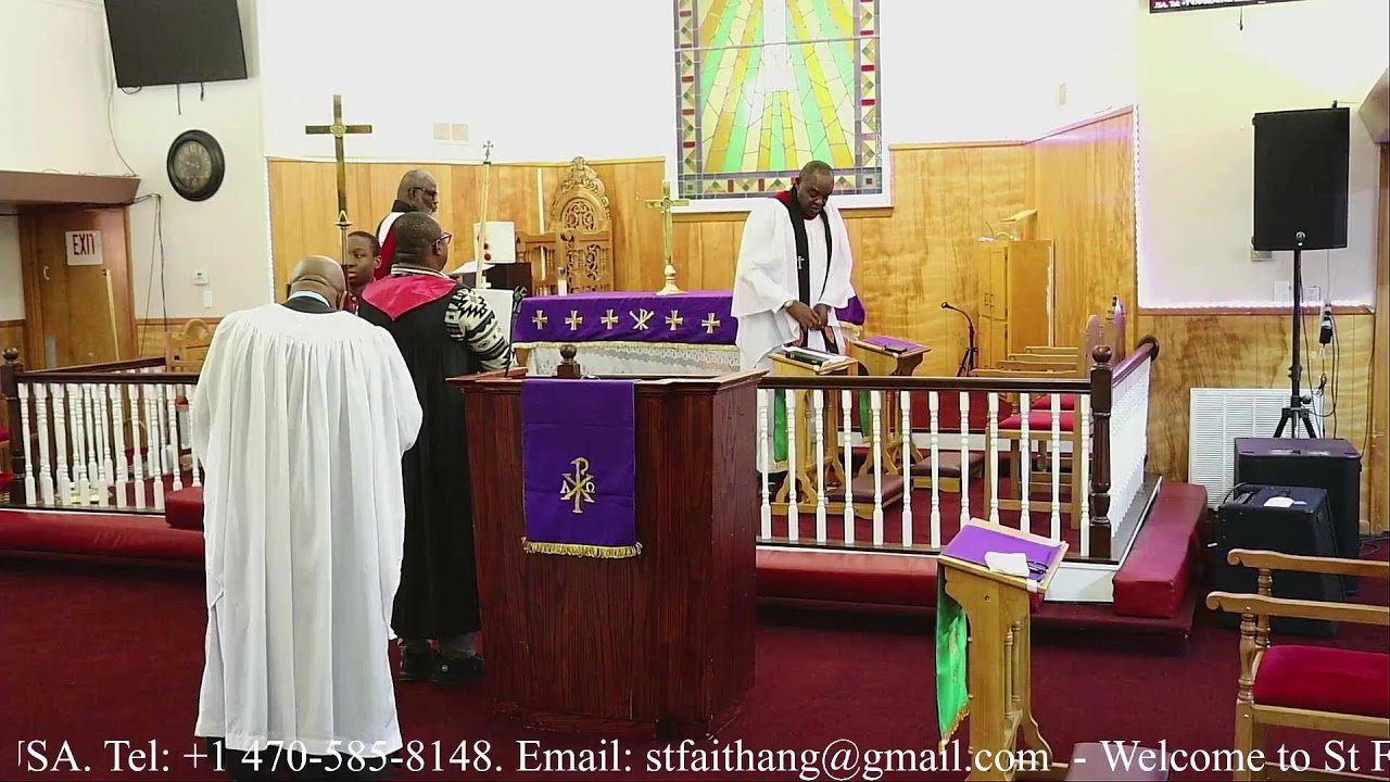 ST FAITH ANGLICAN CHURCH RIVERDALE, IGBO SEV. SUNDAY NKE-MBU NIME LENT FEBRAURY 22ND 2026  10:30AM