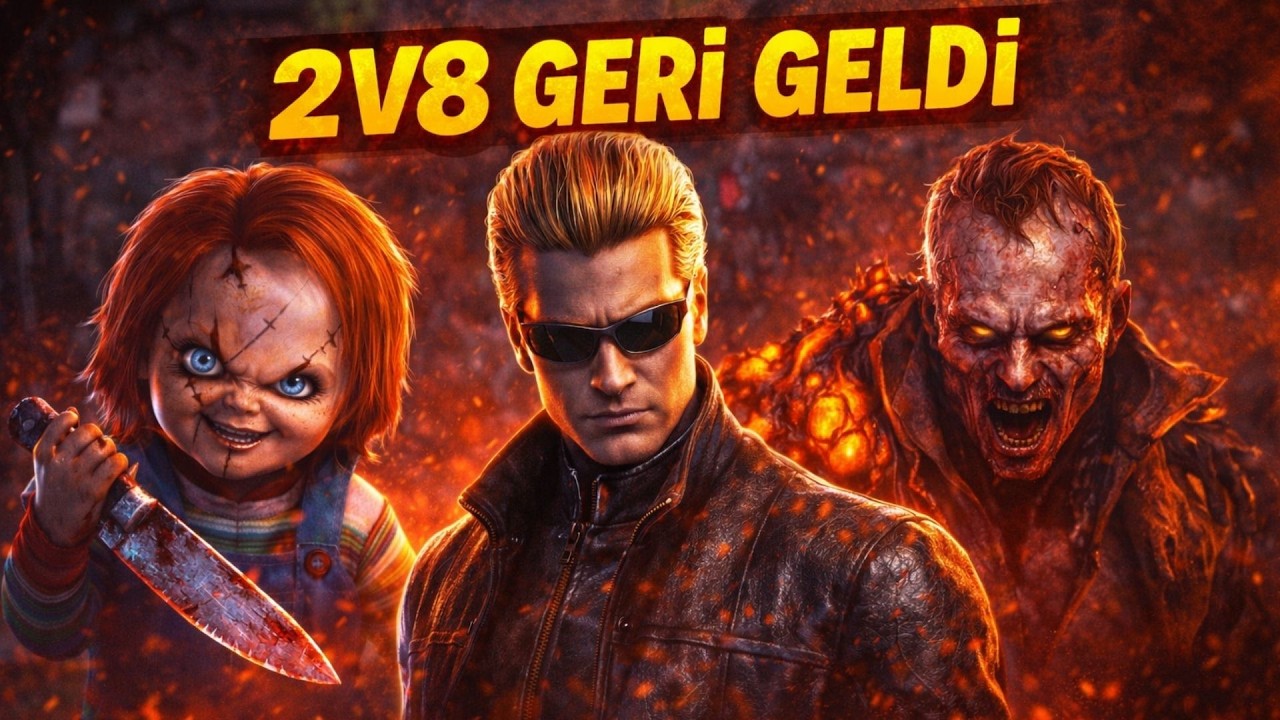 2V8 GERİ GELDİ DEAD BY DAYLİGHT
