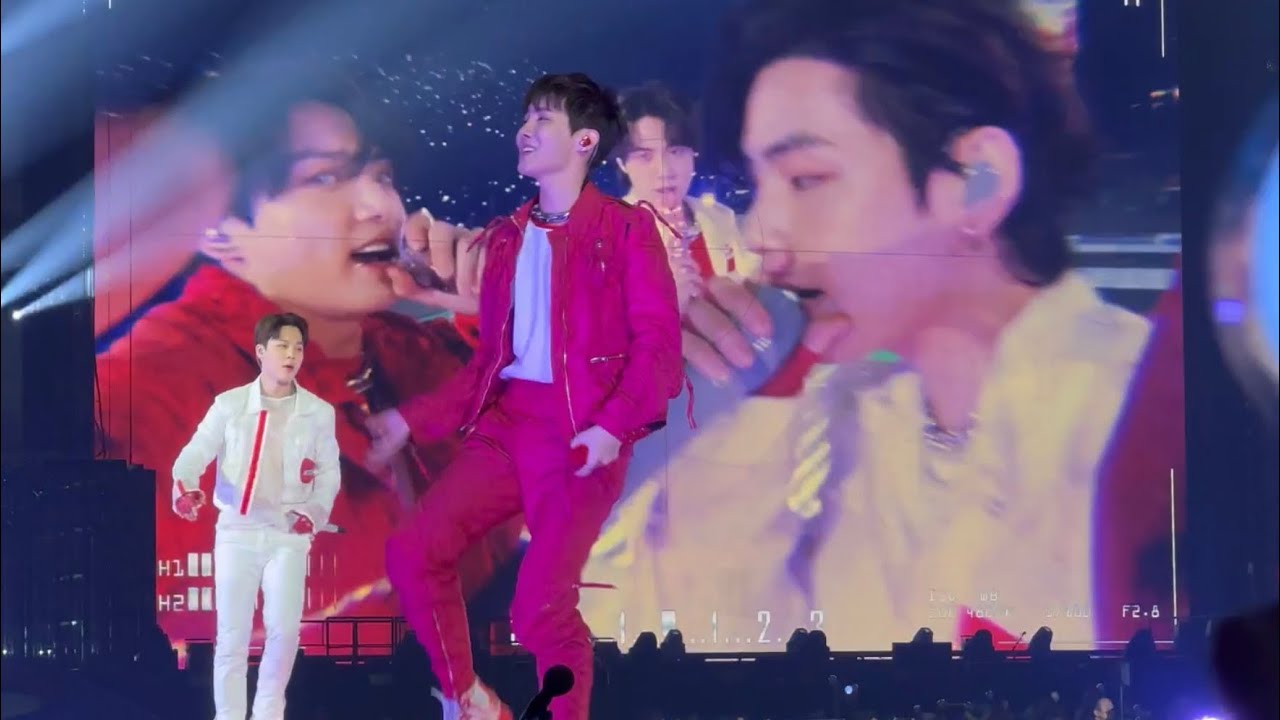 220409 Dope 쩔어 BTS Fancam Permission to Dance PTD On Stage Las Vegas Concert Live 방탄소년단