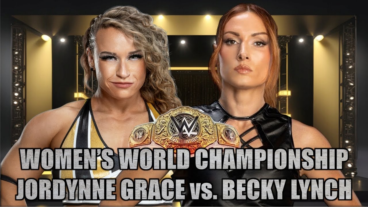 WWE 2K25: 28.12.2025_1_ЧЕМПИОНАТ МИРА СРЕДИ ЖЕНЩИН_ДЖОРДИНН ГРЕЙС против БЕККИ ЛИНЧ
