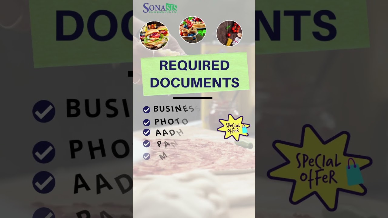 Get your provisional food license in one day | Basic-State-Central FSSAI License | #shorts