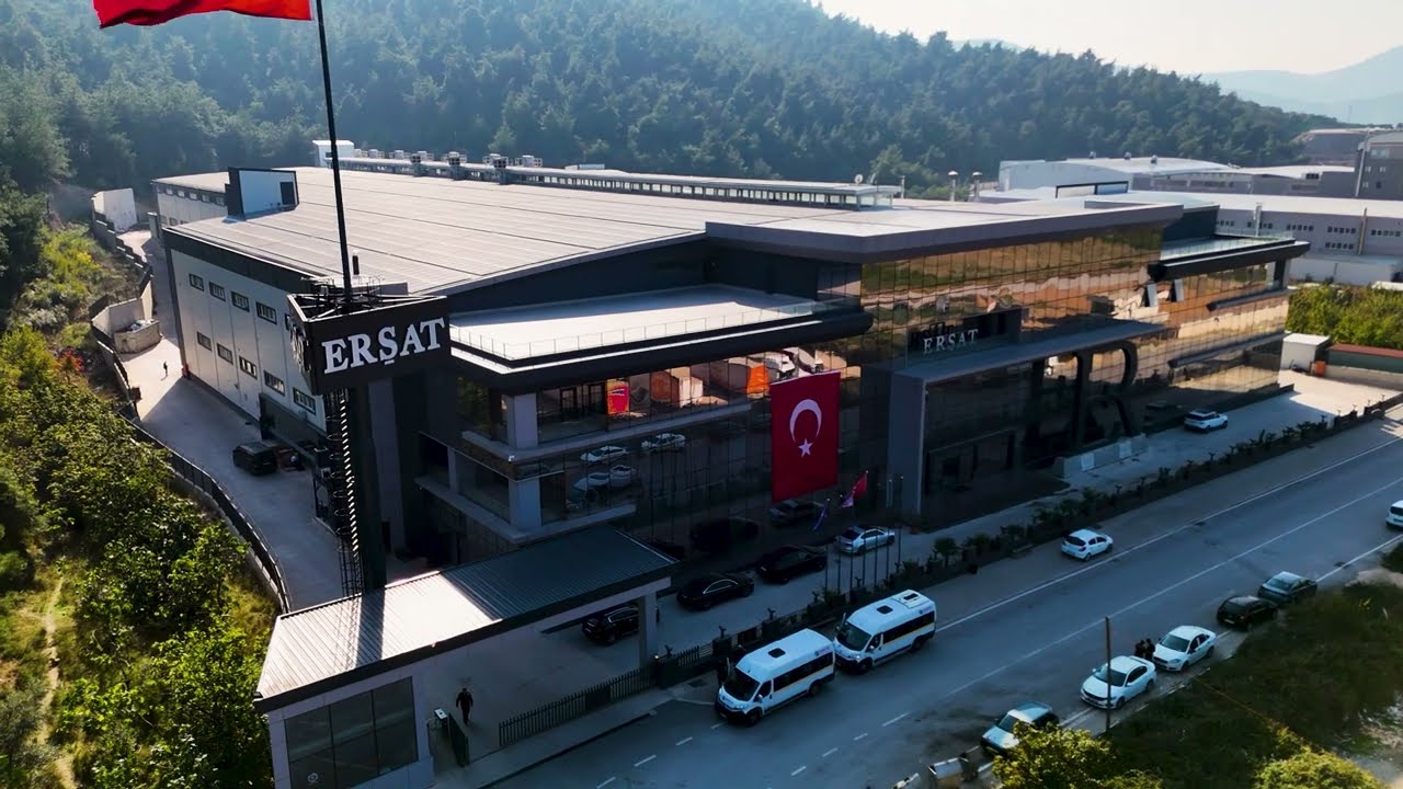 ERŞAT TEXTILE | A Masterpiece of Industrial Architecture | Erşat Tekstil Headquarters & Factory