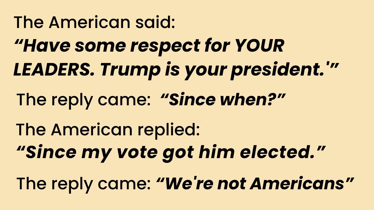 Why Americans Treat Europe Like Their Personal Comment Section—And Got Roasted