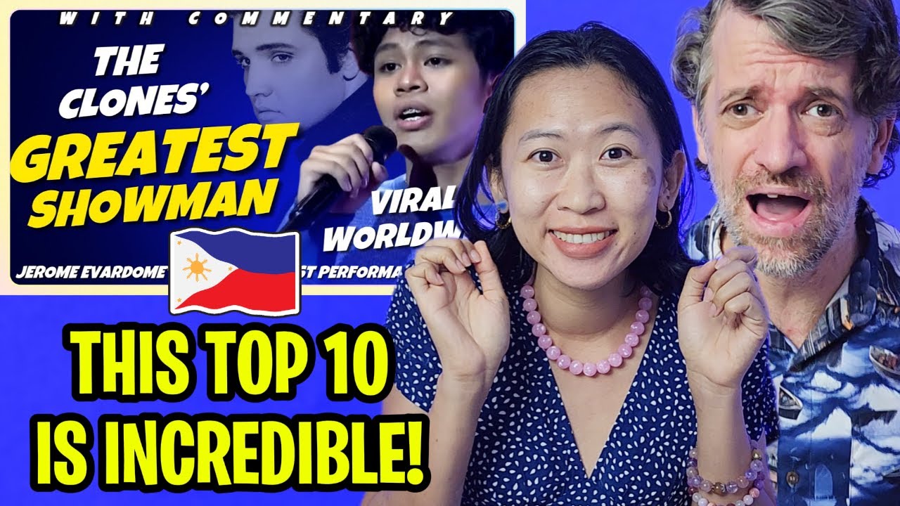 Reacting to Jerome Evardome's TOP 10 Performances on The Clones (Elvis of the Philippines)