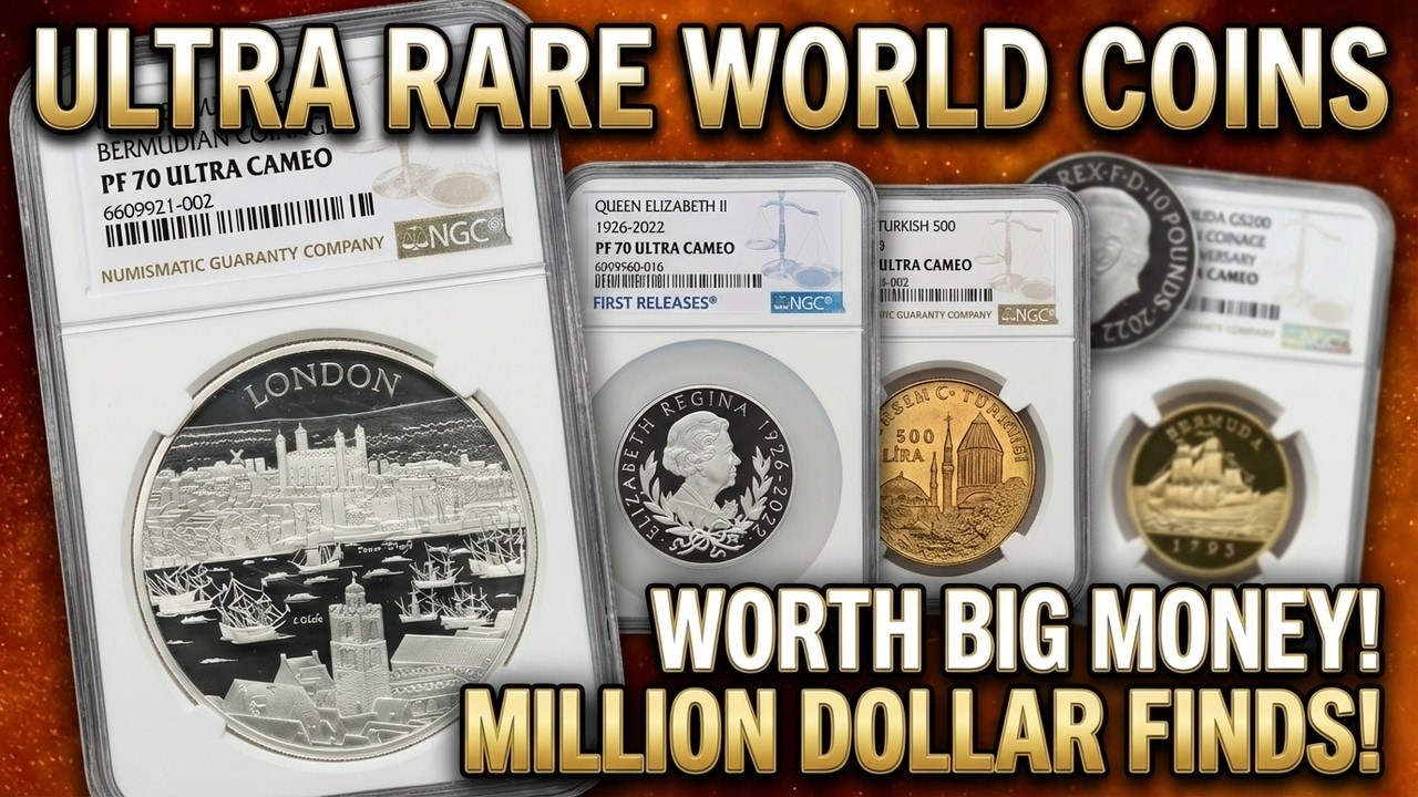18 Ultra-Rare World Coins Sold for Thousands: Auction Records