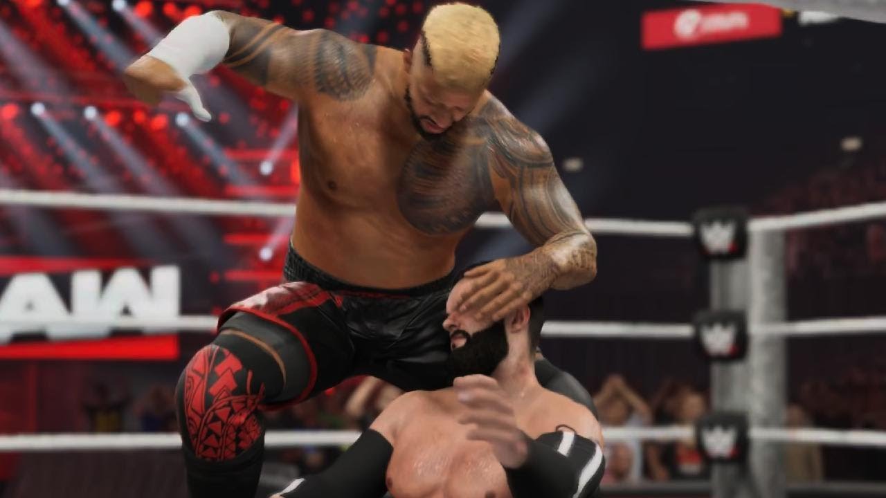 Solo Sikoa Vs Finn Balor WWE 2K25