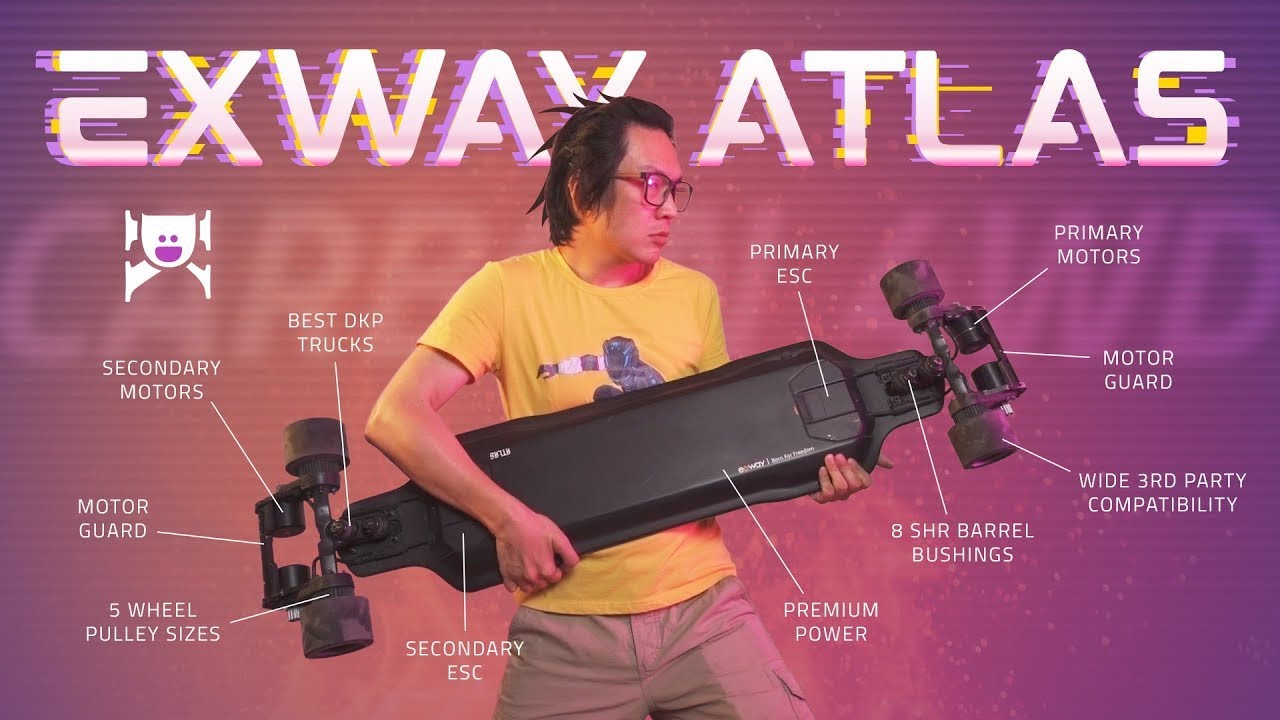 Exway Atlas: The Future of Consumer Electric Skateboards