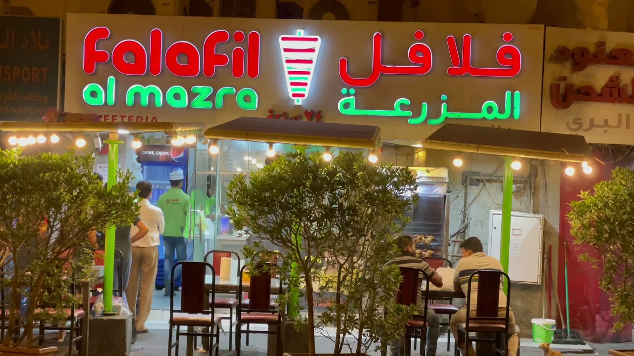 Falafil Al Mazra arabic shawarma one of the tastiest and best shawarma of  uae