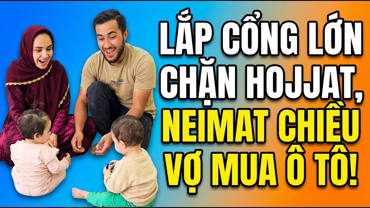 Lắp cổng lớn chặn Hojjat, Neimat chiều vợ mua ô tô!