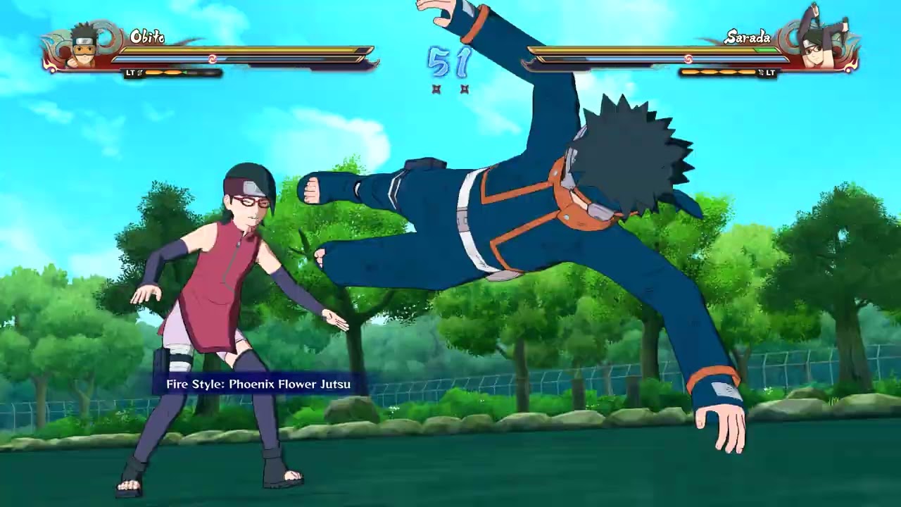 Obito (Childhood) vs Sarada - Naruto Shippuden Ultimate Ninja Storm 4 Road to Boruto
