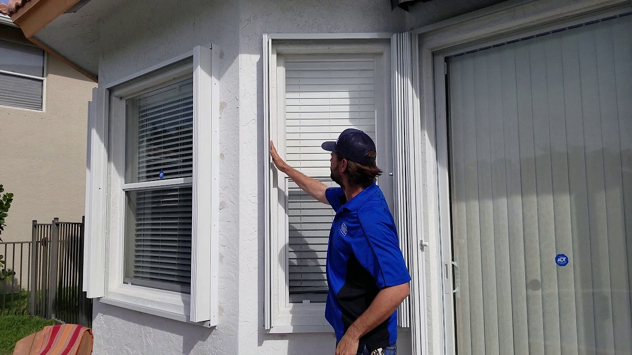 Accordion Shutters by Supreme Aluminum