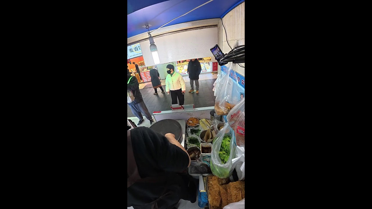 Street special snacks live broadcast