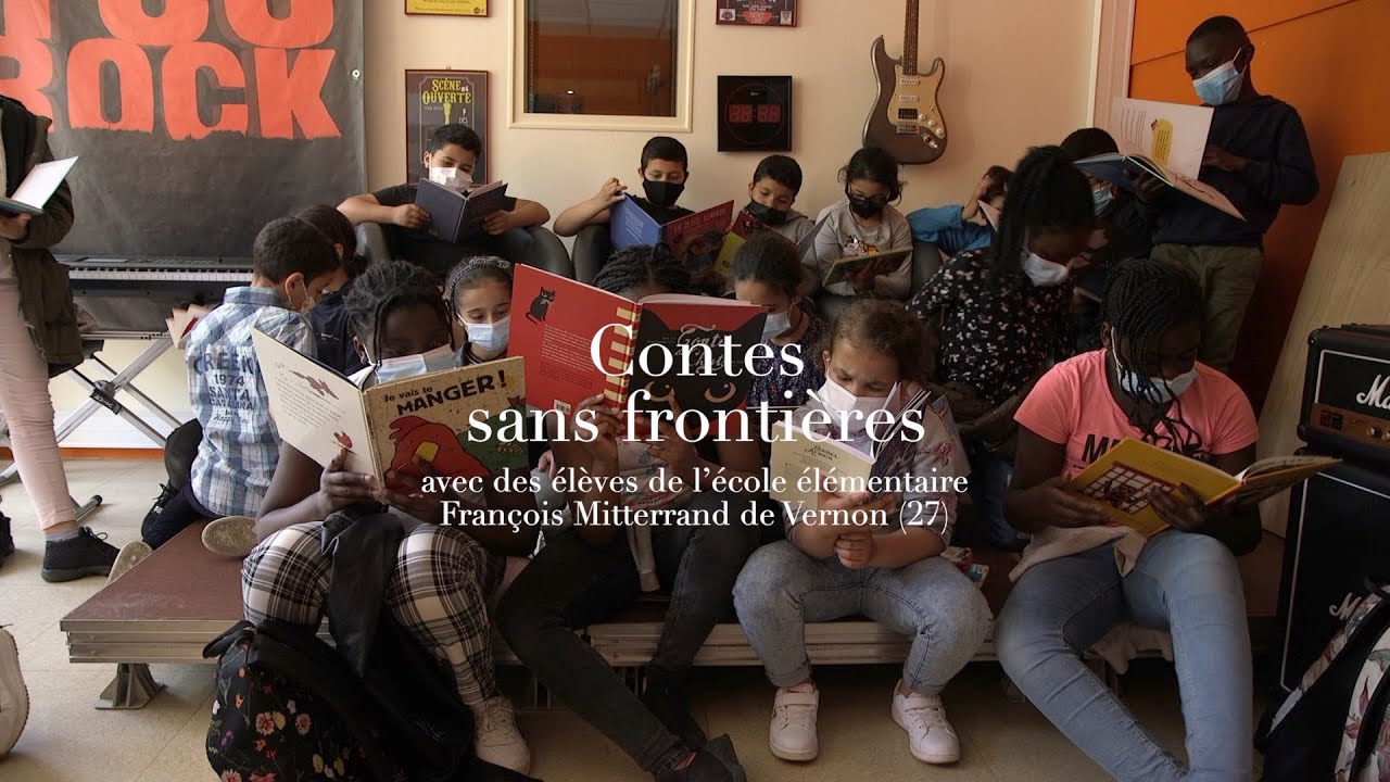CONTES SANS FRONTIERES à l’école élémentaire François Mitterrand de Vernon