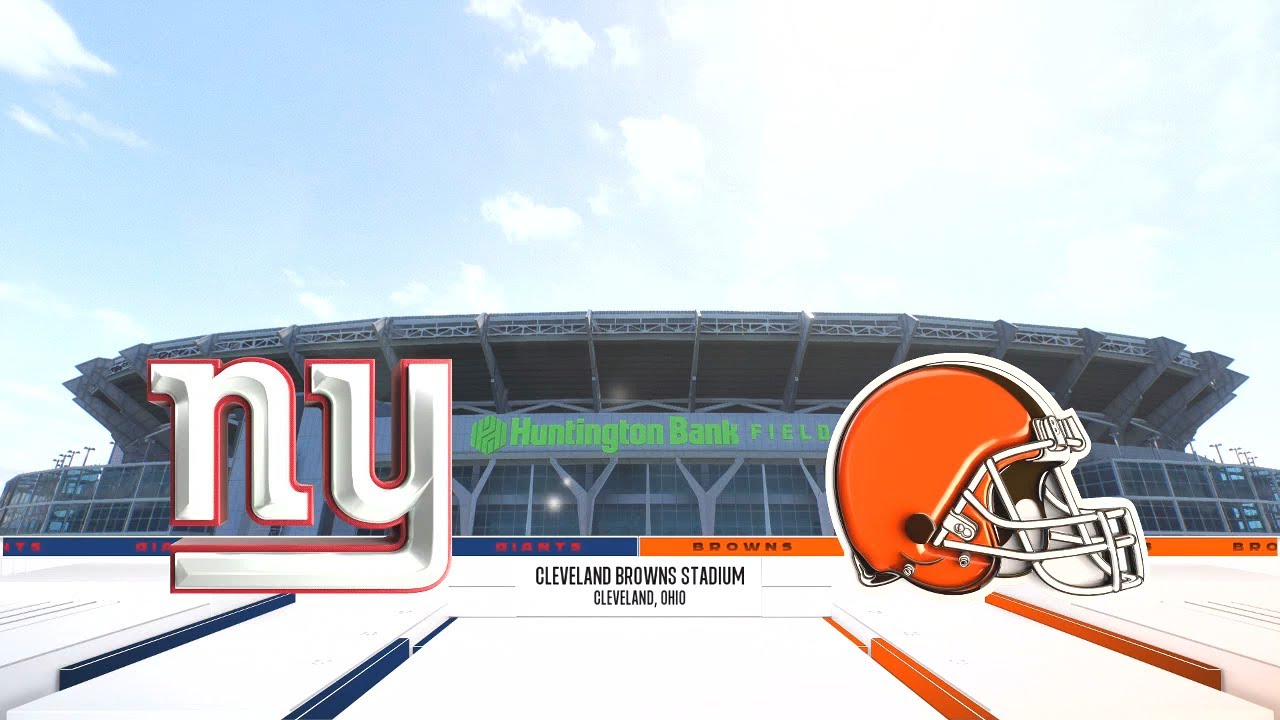 Madden NFL 26 - New York Giants (2-0) Vs Cleveland Browns (0-2) PS5 Simulation Full Gameplay Week 3
