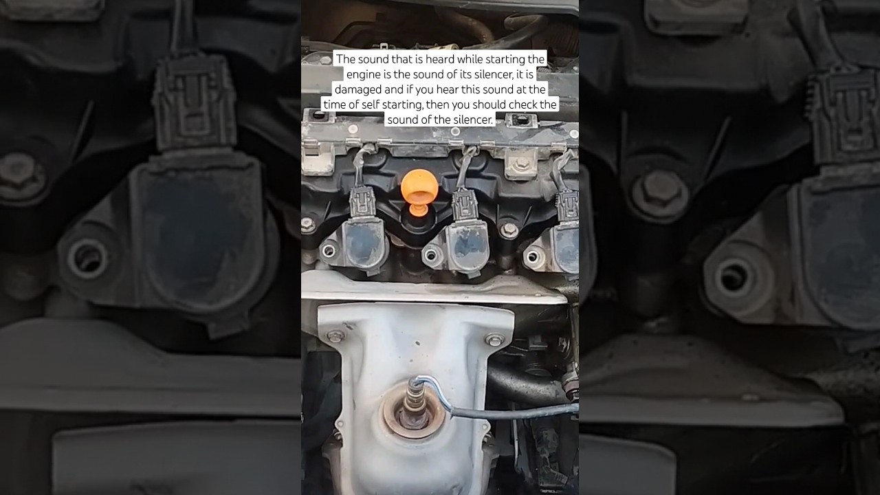 The sound that is heard while starting the engine? #honda #sulaf #repairing #vigo #audi #bmw#rebirth