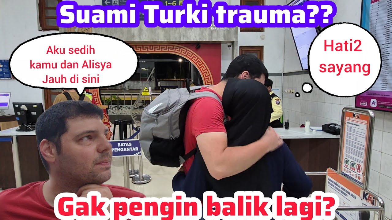 AKHIRNYA SAAT NYA PISAH TIBA SUAMI HARUS BALIK KE TURKI #indoturkivlog 