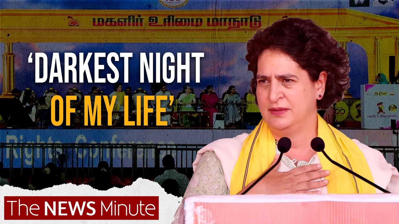 In Chennai, Priyanka Gandhi reflects on the night of her father's assassination | Rajiv Gandhi