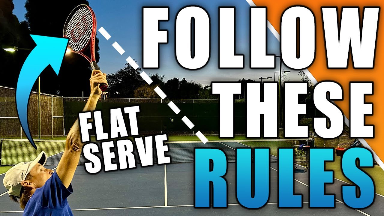 How Often Should You Be Hitting Flat Serves? | Tennis Lesson