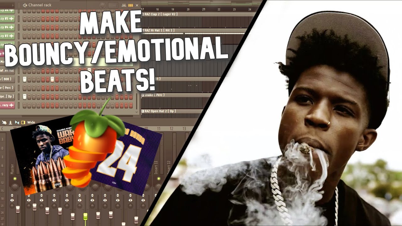 How To Make EMOTIONAL/ BOUNCY Beats For QUANDO RONDO ETC. | FL Studio Tutorial 2022
