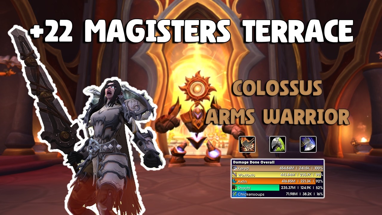 COLOSSUS | +22 Magisters Terrace | Colossus Arms Warrior POV | Midnight Season 1