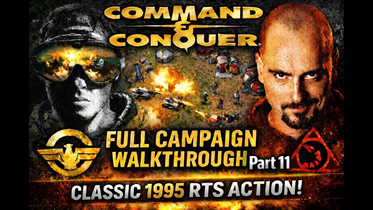Command & Conquer (1995) – Full Campaign Walkthrough | Classic RTS Gameplay (Part 11)