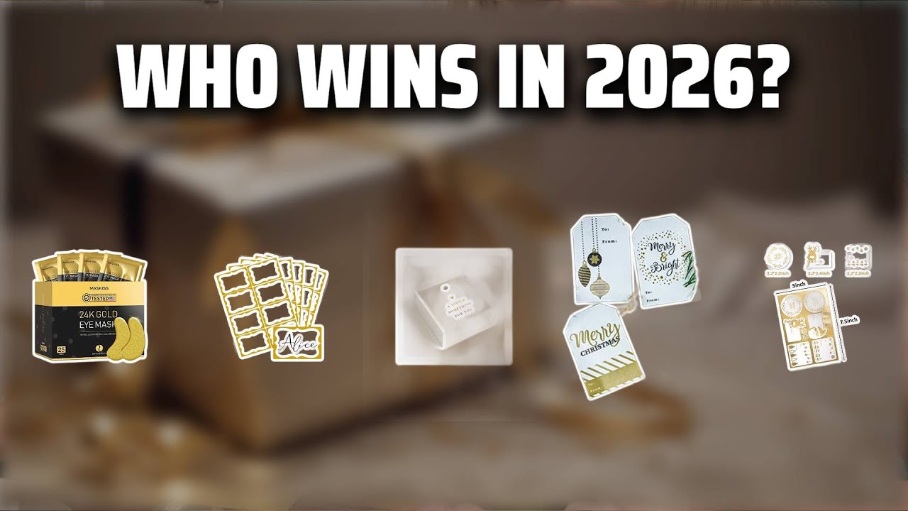 The Top 5 Best Gold Gift Tags in 2026 - Must Watch Before Buying!
