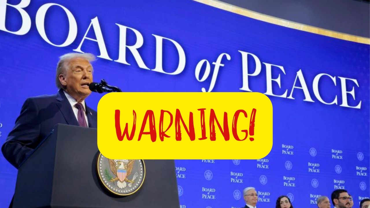Trump's Board of Peace: Bible Prophecy Alert – False Peace & the Rapture Coming... Anti-Christ!