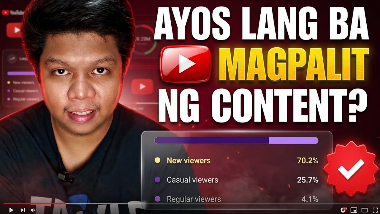 PLANO MO MAGPALIT NG CONTENT THIS YEAR 2026? | DJMA YOUTUBE TIPS