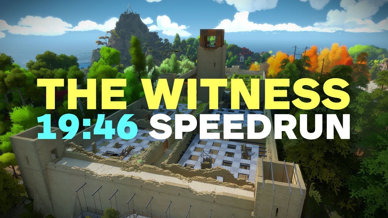 This 'The Witness' Speedrun Will Make Your Jaw Drop