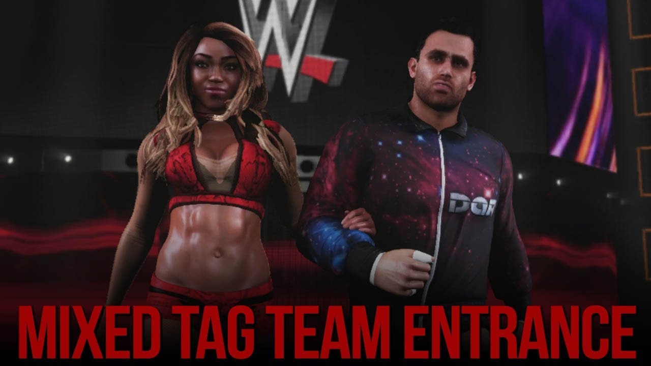 WWE 2K18: How to Use Miz and Maryse Mixed Tag Entrance!