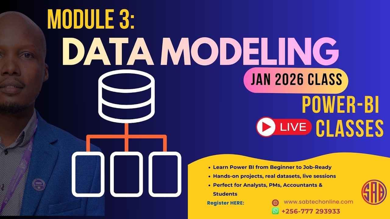 Module 3: Power BI Data Modeling: Star Schema, Relationships, Fact vs Dim, Best Practices