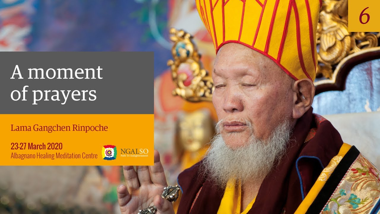 7. A final moment of prayers with Lama Gangchen Rinpoche (EN/IT) 2020