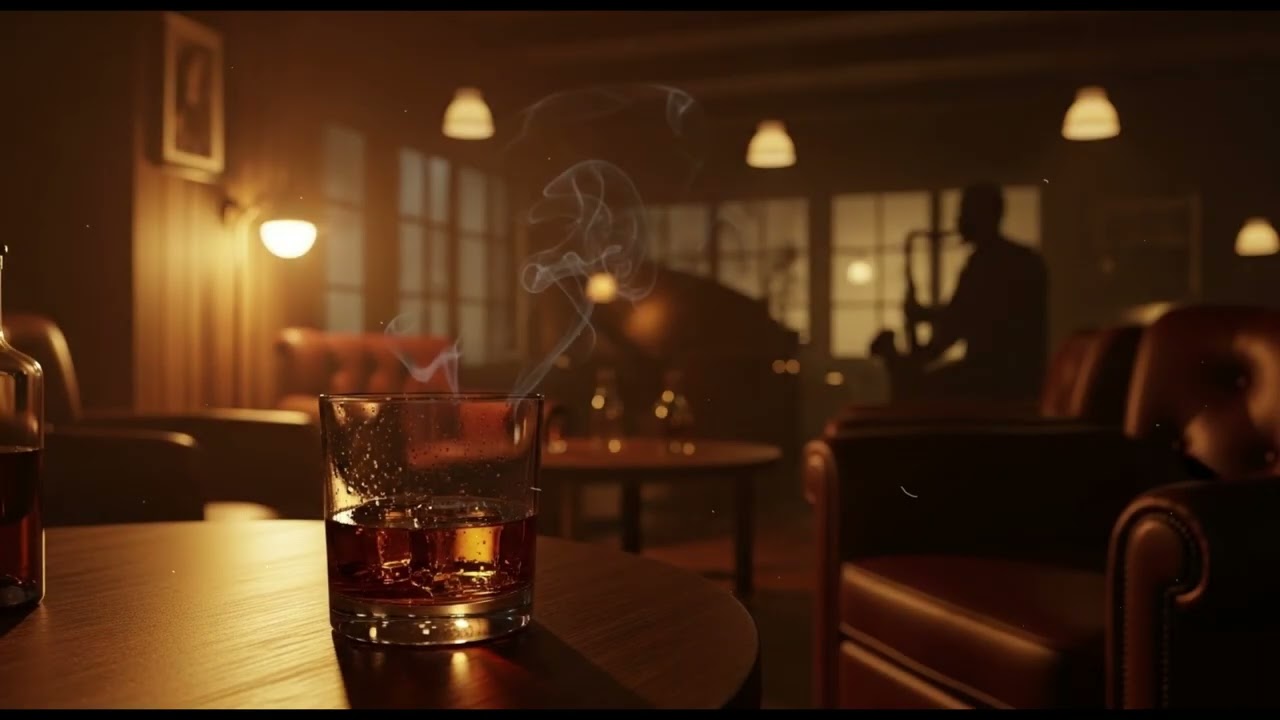 Smooth Whiskey Jazz Mix 🎶 Blues Lounge Music for Study & Evening Relax, Instrument Blues