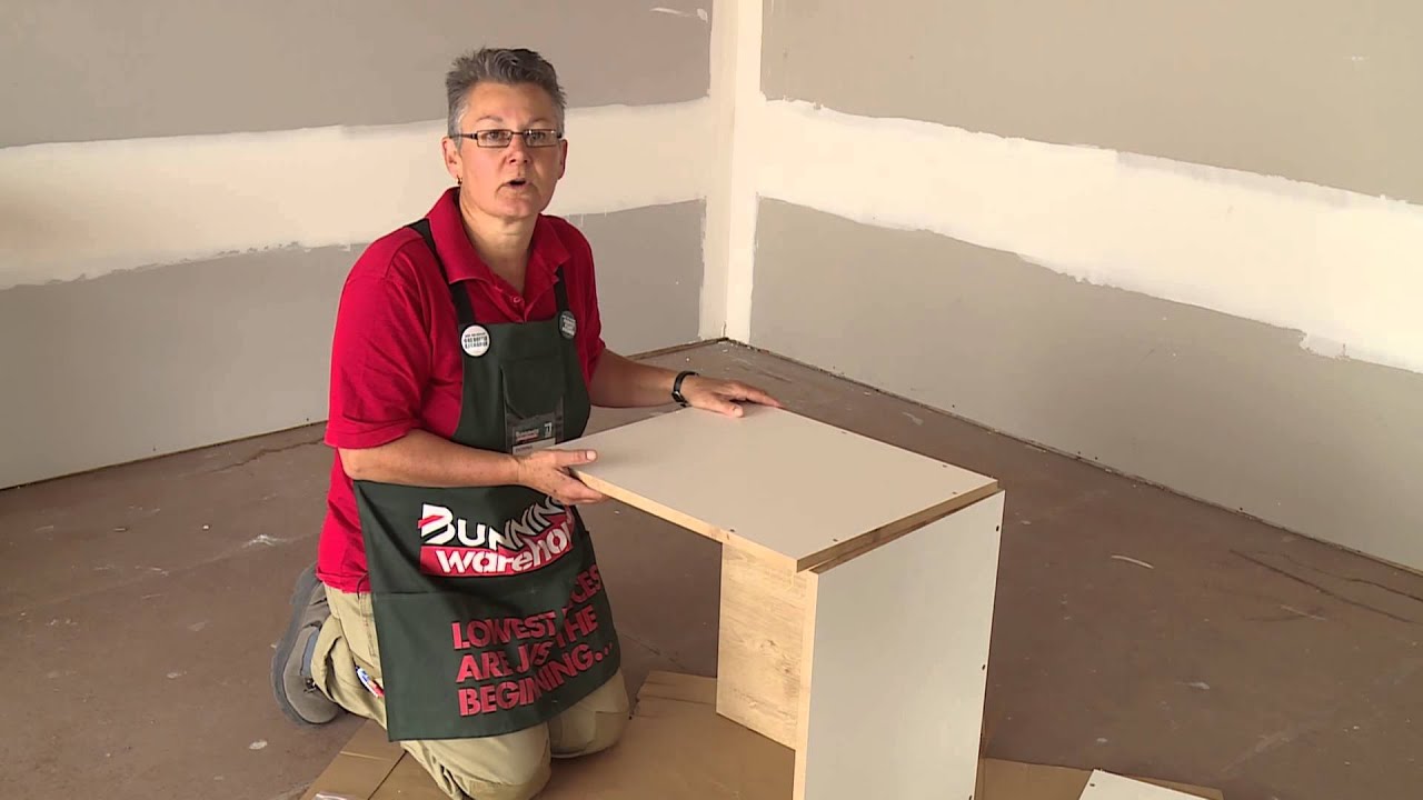 Как собрать шкаф для микроволновой печи &mdash; DIY от Bunnings