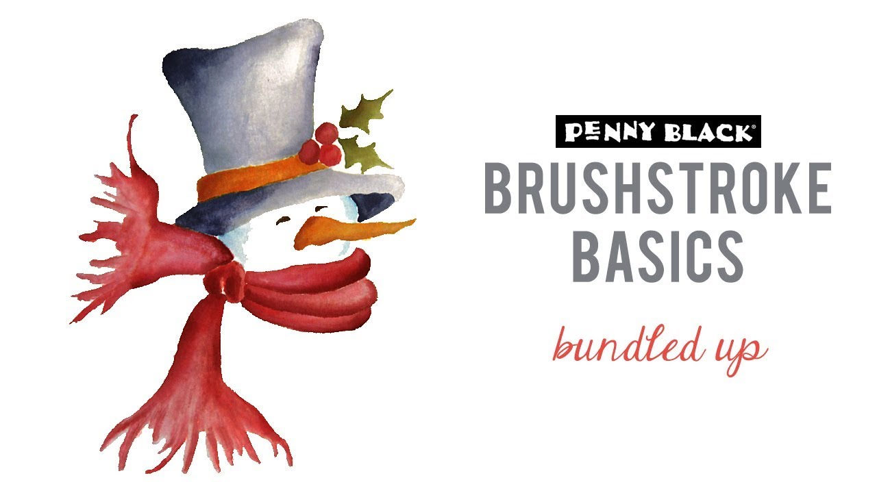 PB&J | Holiday Brushstroke Basics | Bundled Up