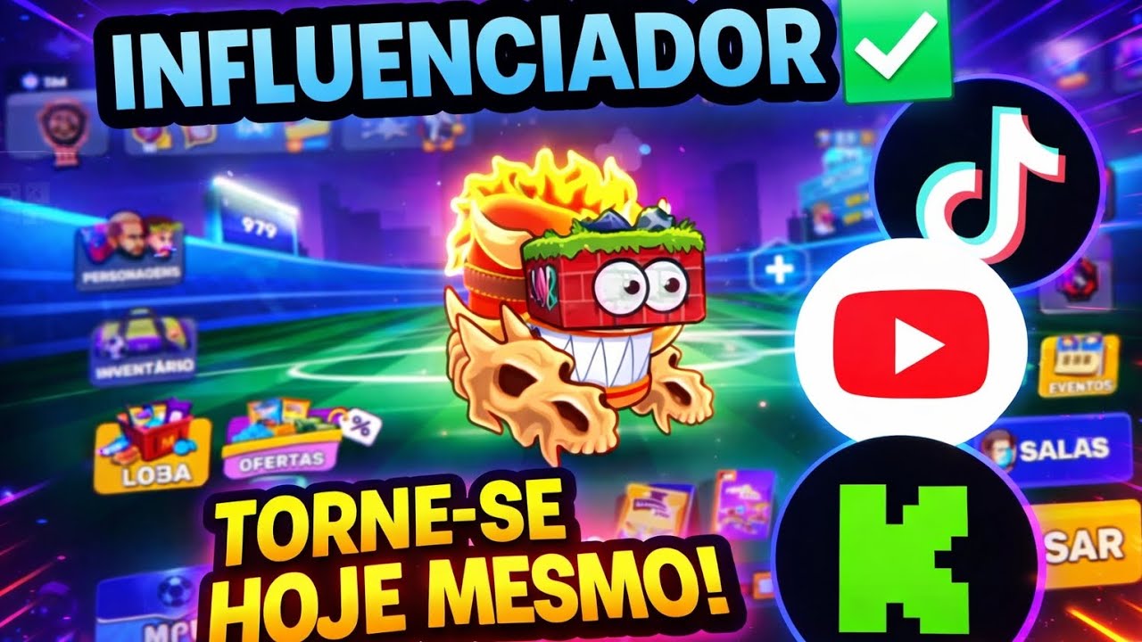 TUTORIAL  de COMO ser INFLUENCIADOR  do MAMOBALL! 2026