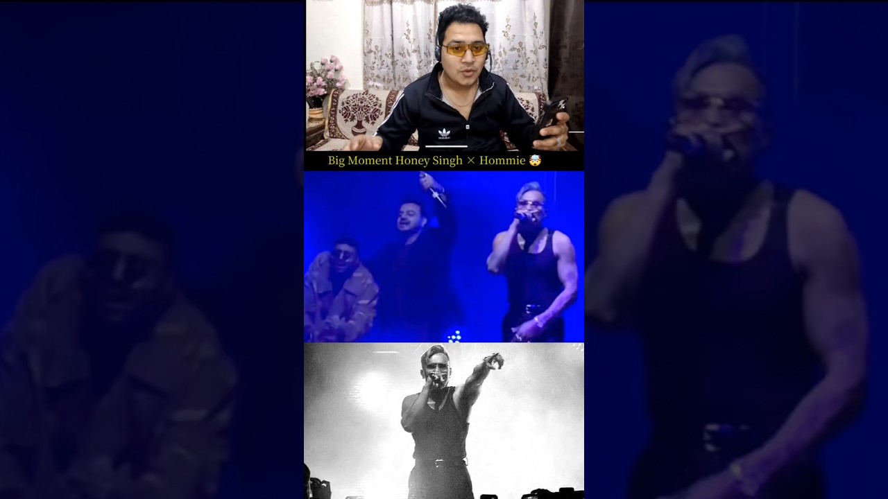 Yo Yo Honey Singh × Hommie Dilliwala First Time Live Daulat Song Perfome What A Banger Collab 😳