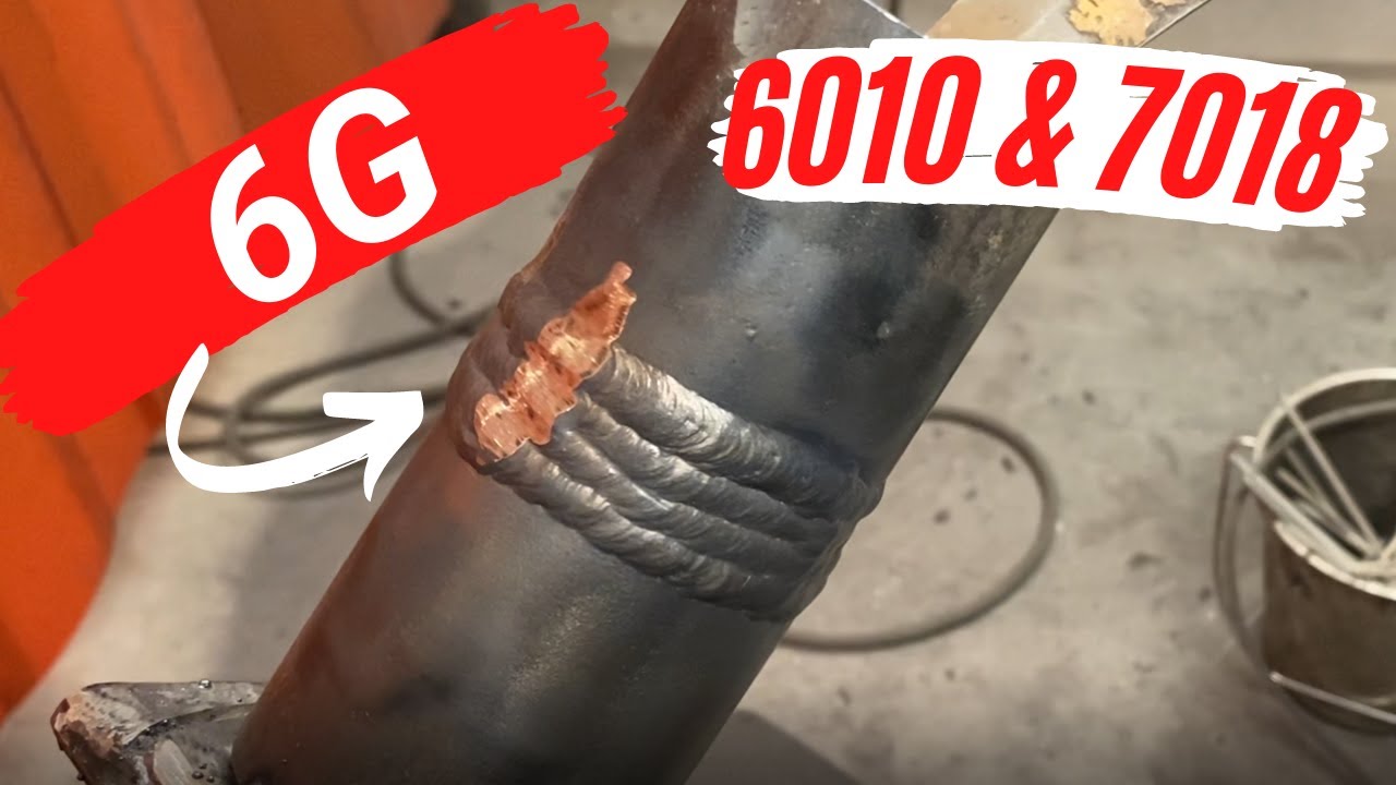 Get PERFECT 6G Welds with 6010 and 7018